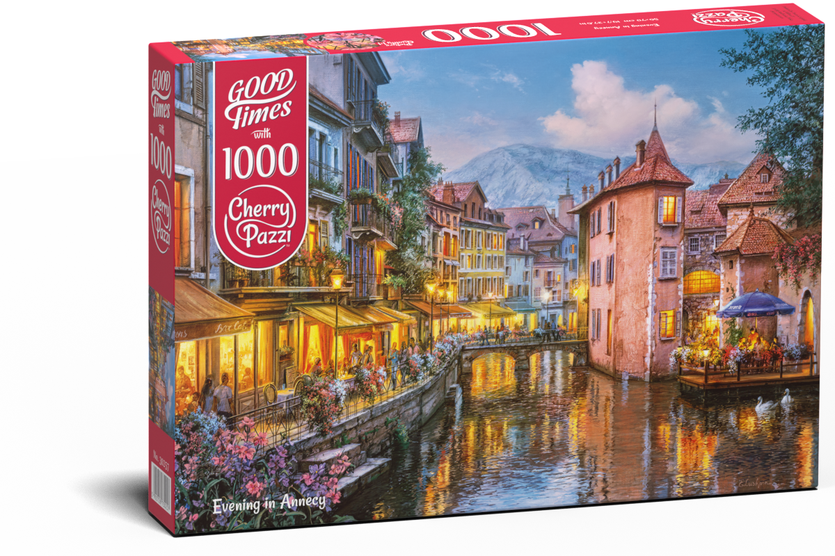 Puzzle 1000 Cherry Pazzi Evening in Annecy