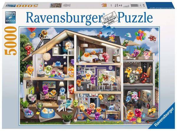 Puzzle 5000el Dom dla lalek 174348 RAVENSBURGER