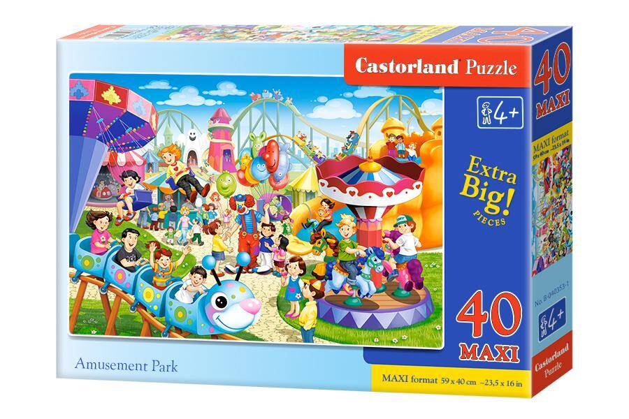 Puzzle 40 Maxi Park rozrywki B-040353-1