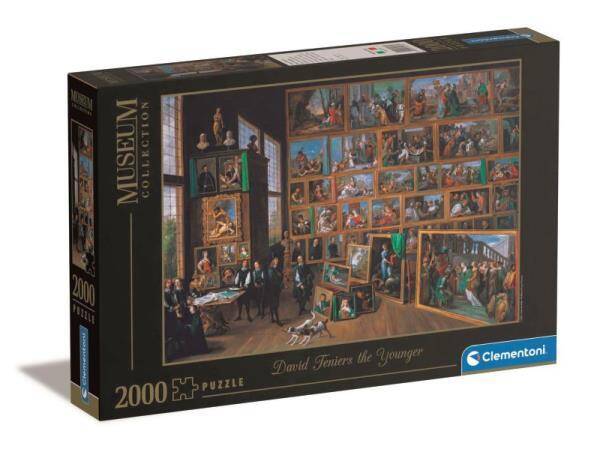 Clementoni Puzzle 2000el Museum David Teniers. Archduke Leopold Wilhelm 32576