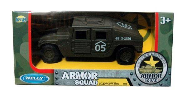 WELLY Action Force Pojazdy wojskowe 12cm w pudełku 89190