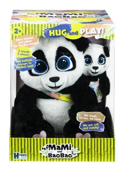Interaktywna Panda Mami i Dziecko Panda BaoBao DKO 0372