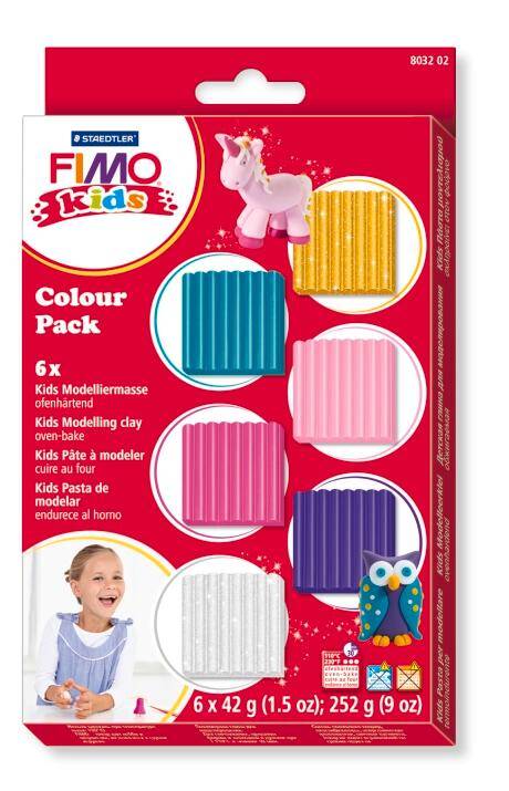 Zestaw Fimo Kids 42 g 6 kolorów Staedtler