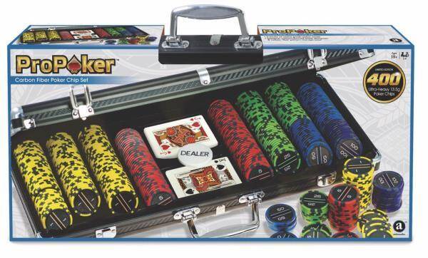 Zestaw do pokera 400 żetonów Merchant PR01642RP1