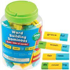 Word building Dominoes