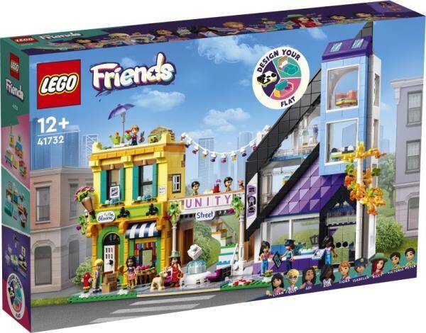 LEGO ®41732 FRIENDS Sklep wnętrzarski i kwiaciarnia w śródmieściu p2