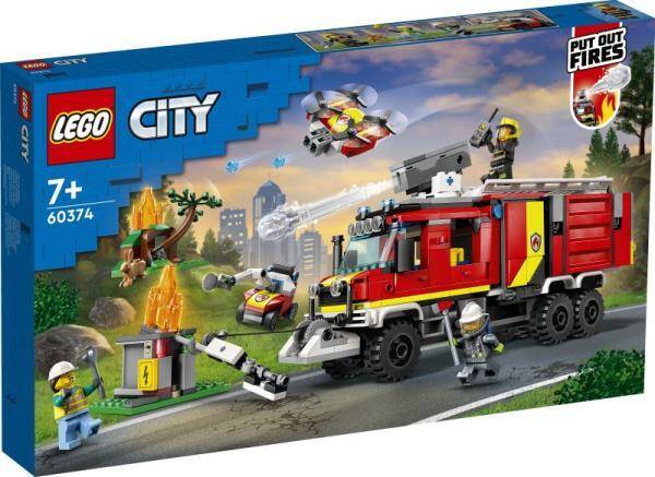 LEGO® 60374 CITY Terenowy pojazd straży pożarnej p3