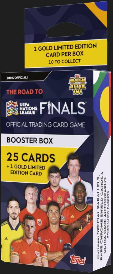 The Road to UEFA Nations League Booster box z kartami