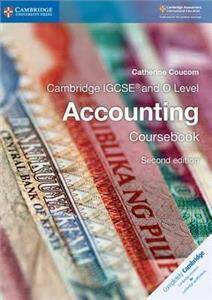 Cambridge IGCSE and O Level Accounting Coursebook Cambridge Elevate enhanced edition (2Yr)