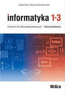 Informatyka 1-3. Podręcznik dla szkół ponadpodstawowych ZP