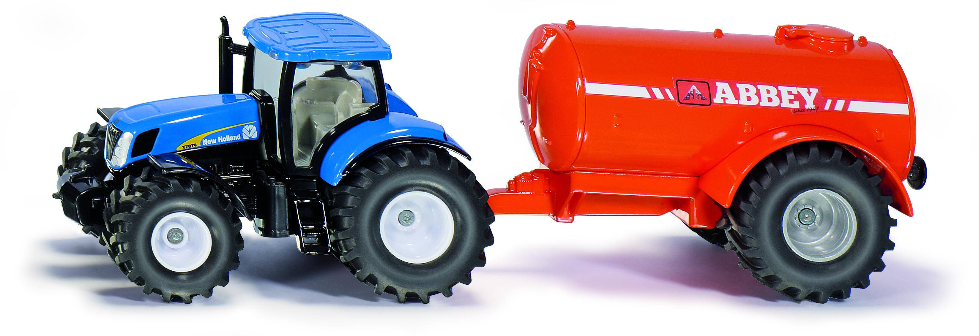 Traktor z jednoosiową cysterną Siku Farmer S1945