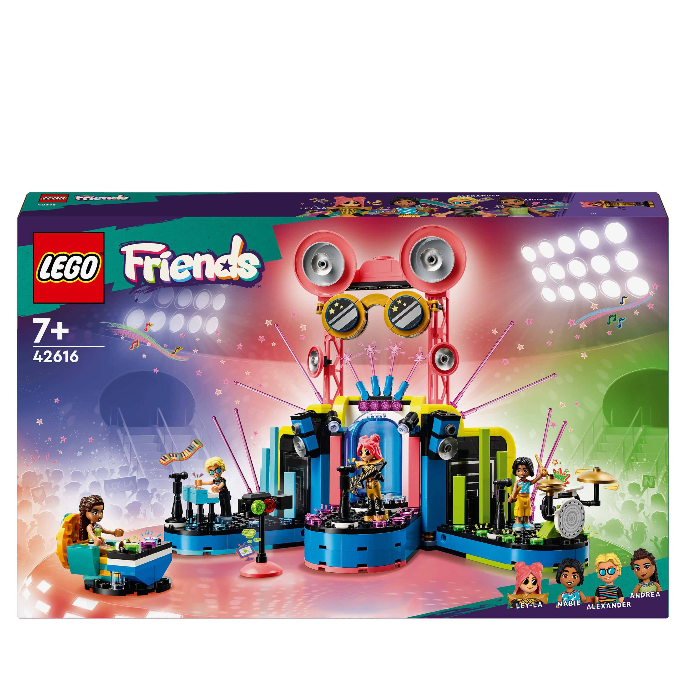 LEGO ®42616 FRIENDS Pokaz talentów muzycznych w szkole w Heartlake City p3. 669 elementów.