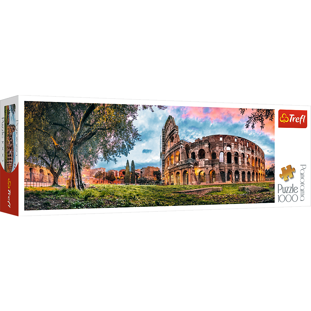 Puzzle 1000 elementów panorama Koloseum o poranku 29030 TREFL