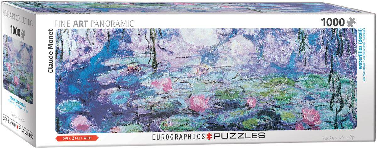 Puzzle 1000 panoramic Waterlilies by Claude Monet 6010-4366