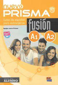 Nuevo Prisma fusion A1+A2 Podręcznik + CD