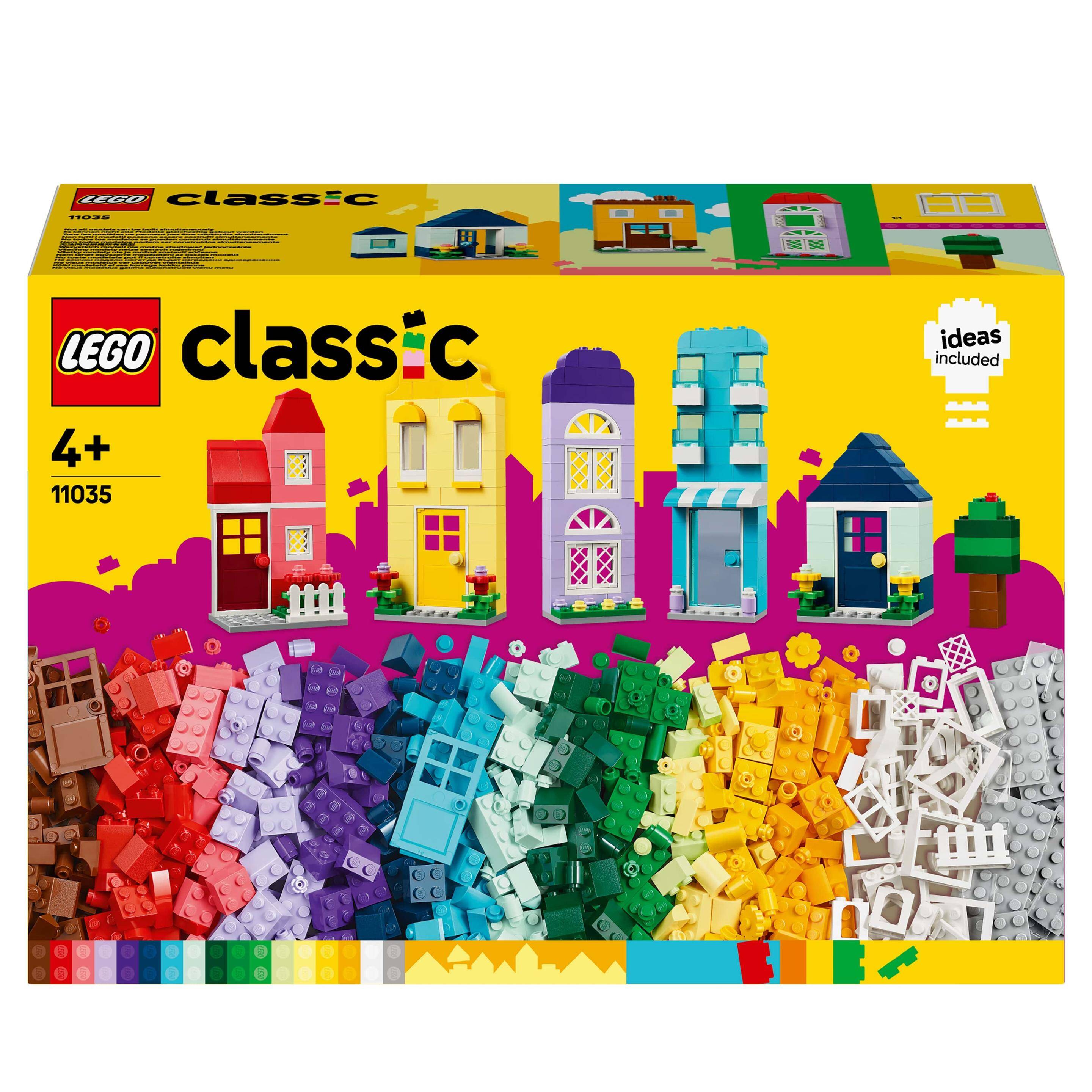 LEGO® CLASSIC LG-11035. Kreatywne domy p2. 850 elementów.