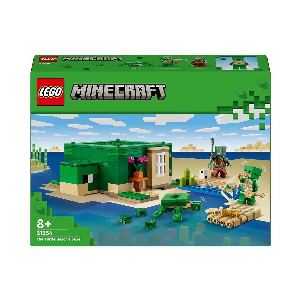 LEGO® 21254. MINECRAFT. Domek na plaży żółwi p6. 234 elementy