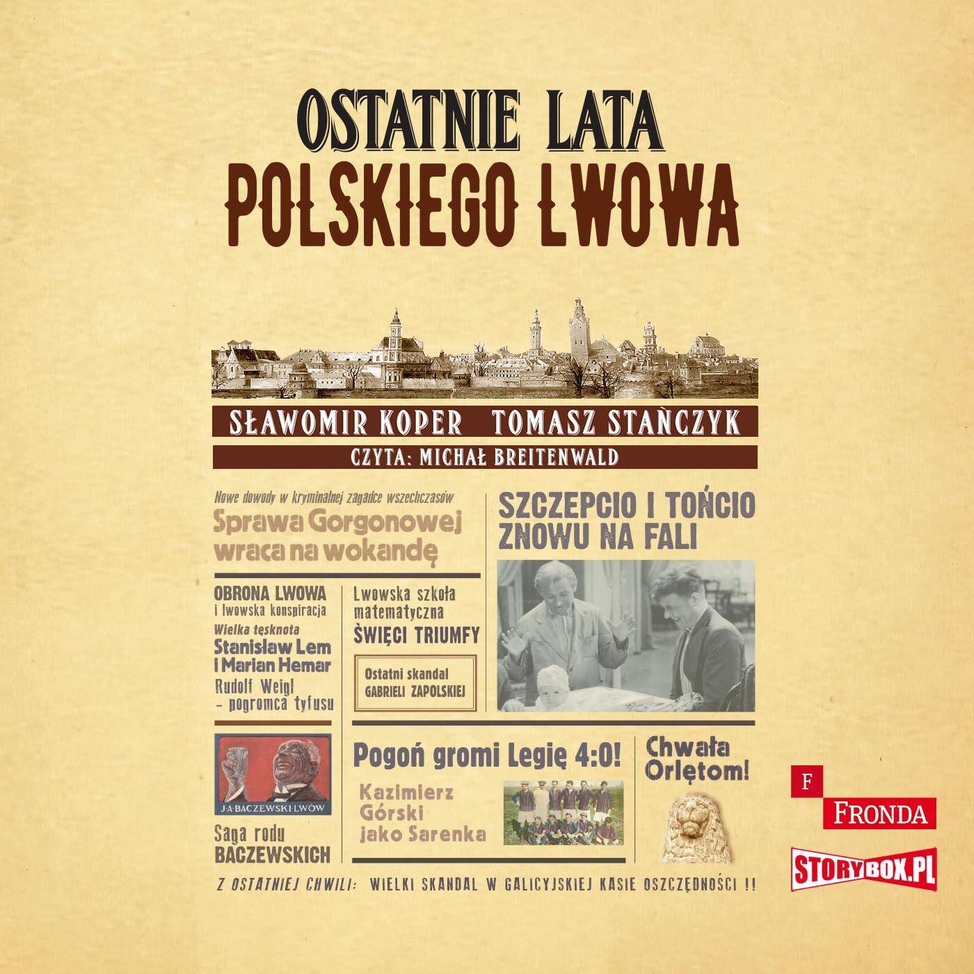 CD MP3 Ostatnie lata polskiego Lwowa
