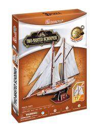 Puzzle 3D Two-Masted Schooner
