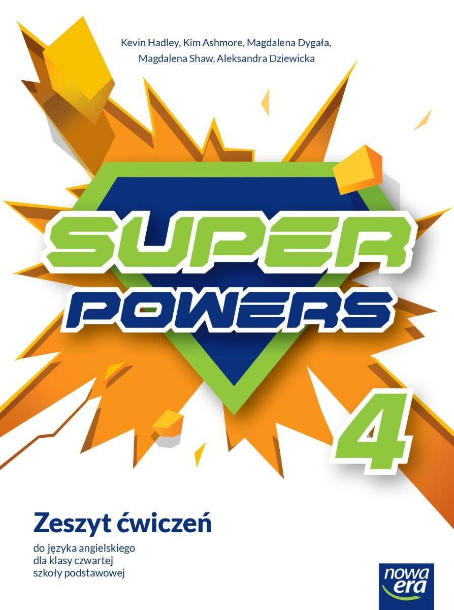 Super Powers 4 NEON Zeszyt ćwiczeń do języka angielskiego dla klasy czwartej szkoły podstawowej EDYCJA 2023-2025