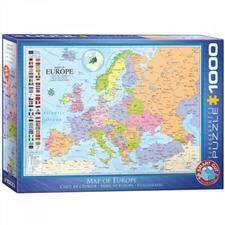 Puzzle 1000 Mapa Europy