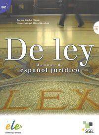 De ley Podręcznik + CD