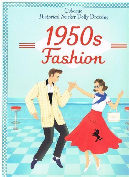 Historical Sticker Dolly Dressing 1950s Fashion