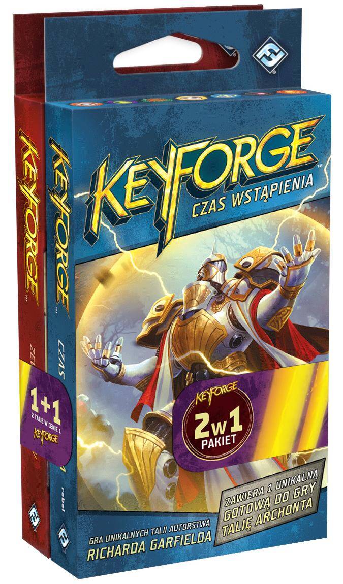 KeyForge PAKIET 2w1: Zew Archontów + Czas Wstąpienia - 2 Talie Archonta