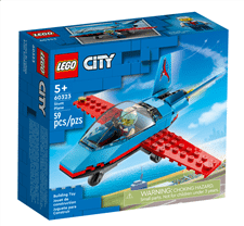 LEGO ®CITY Great Vehicles Samolot kaskaderski 60323 (59 el.) 5+
