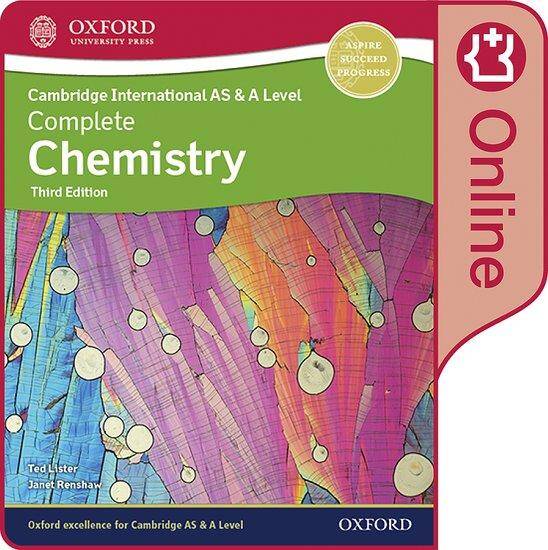 Complete Chemistry for Cambridge International AS & A Level: Enhanced Online Student Book (Third Edition)