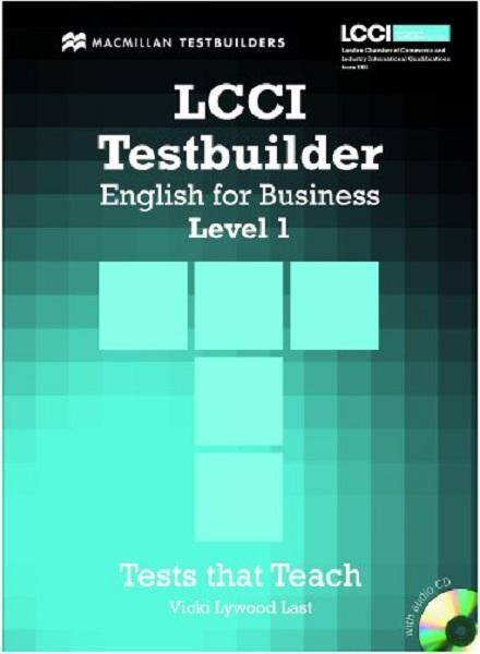 New LCCI Testbuilder English for Business część 1 testy z kluczem +audio CD Elementary