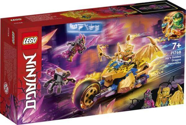 LEGO ®71768 NINJAGO Złoty smoczy motocykl Jaya p4