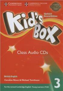 Kids Box 3 (Updated 2ed for 2018 YLE Exams) Class Audio CDs
