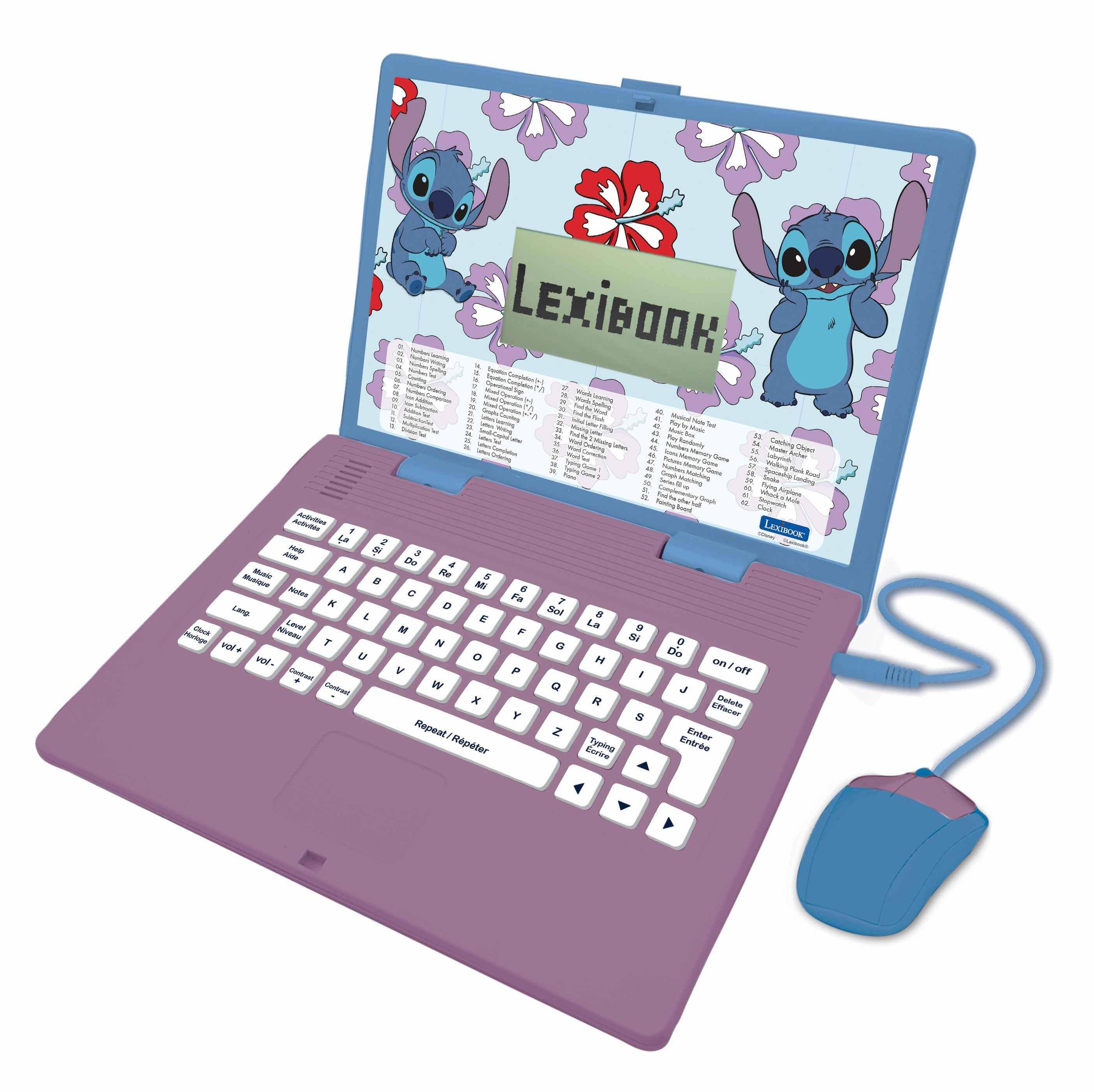 Laptop edukacyjny  Sticht dwujęzyczny lexibook JC598PAI17