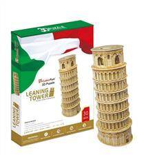 Puzzle 3D Krzywa Wieża w Pizie 30 elementów