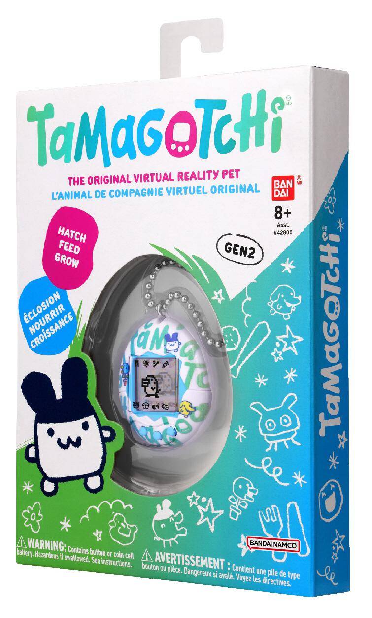 Tamagotchi Logo repeat