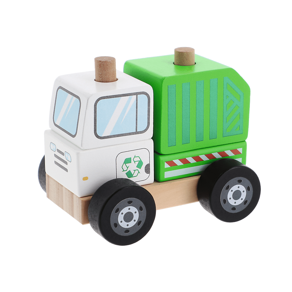 Zabawka drewniana Garbage truck 61764
