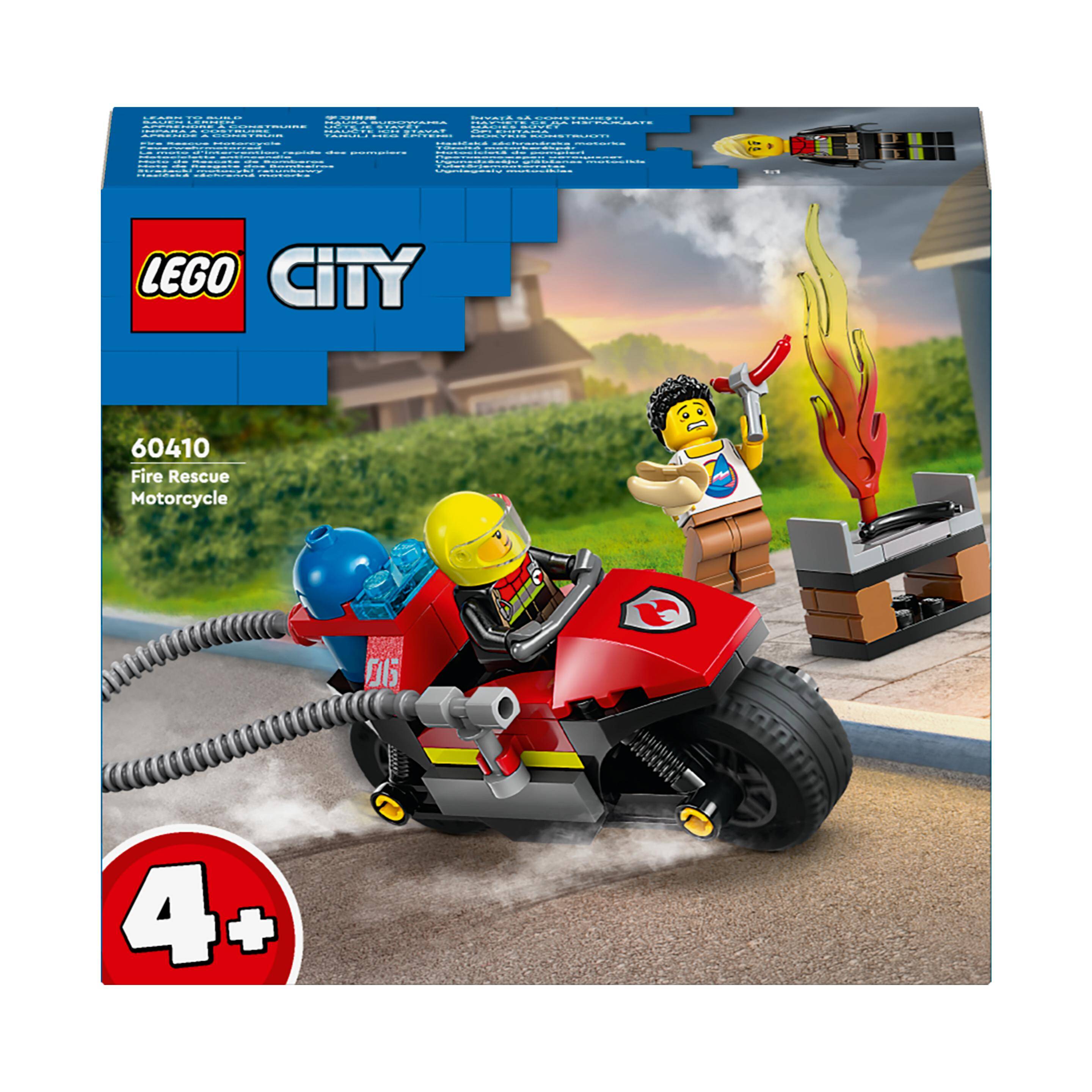 LEGO® 60410 CITY Strażacki motocykl ratunkowy p4.(57el.)