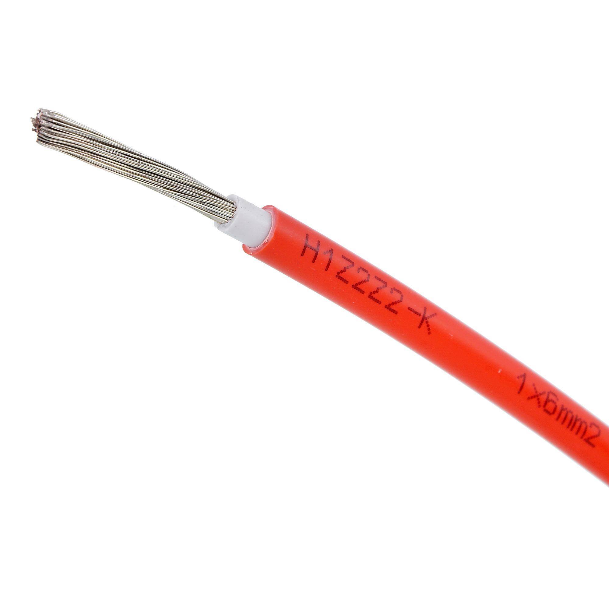 solar cable  6mm  86pcs   - RED