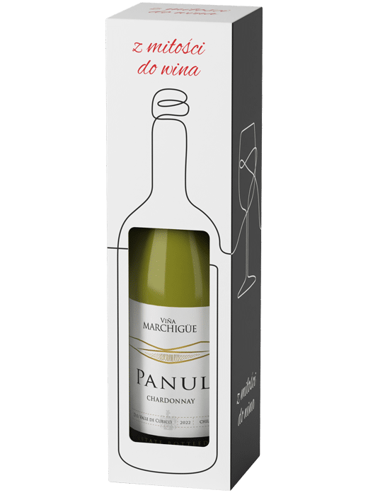 Panul Chardonnay Chile Białe Wytrawne(Rt)+Kartonik