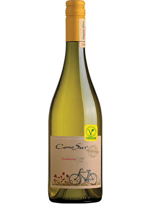 Organic Chardonnay Z Upraw Ekologicznych Cono Sur Chile Białe Wytrawne