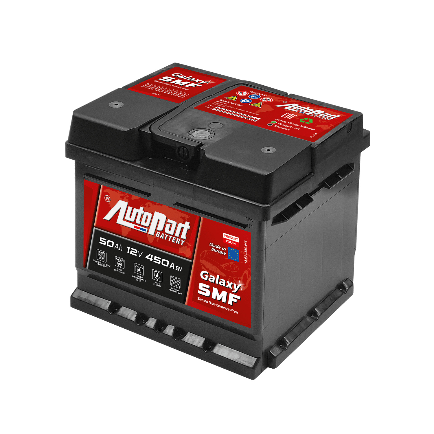 550-195 Akumulator AUTOPART SMF 50Ah 12V 450A R+