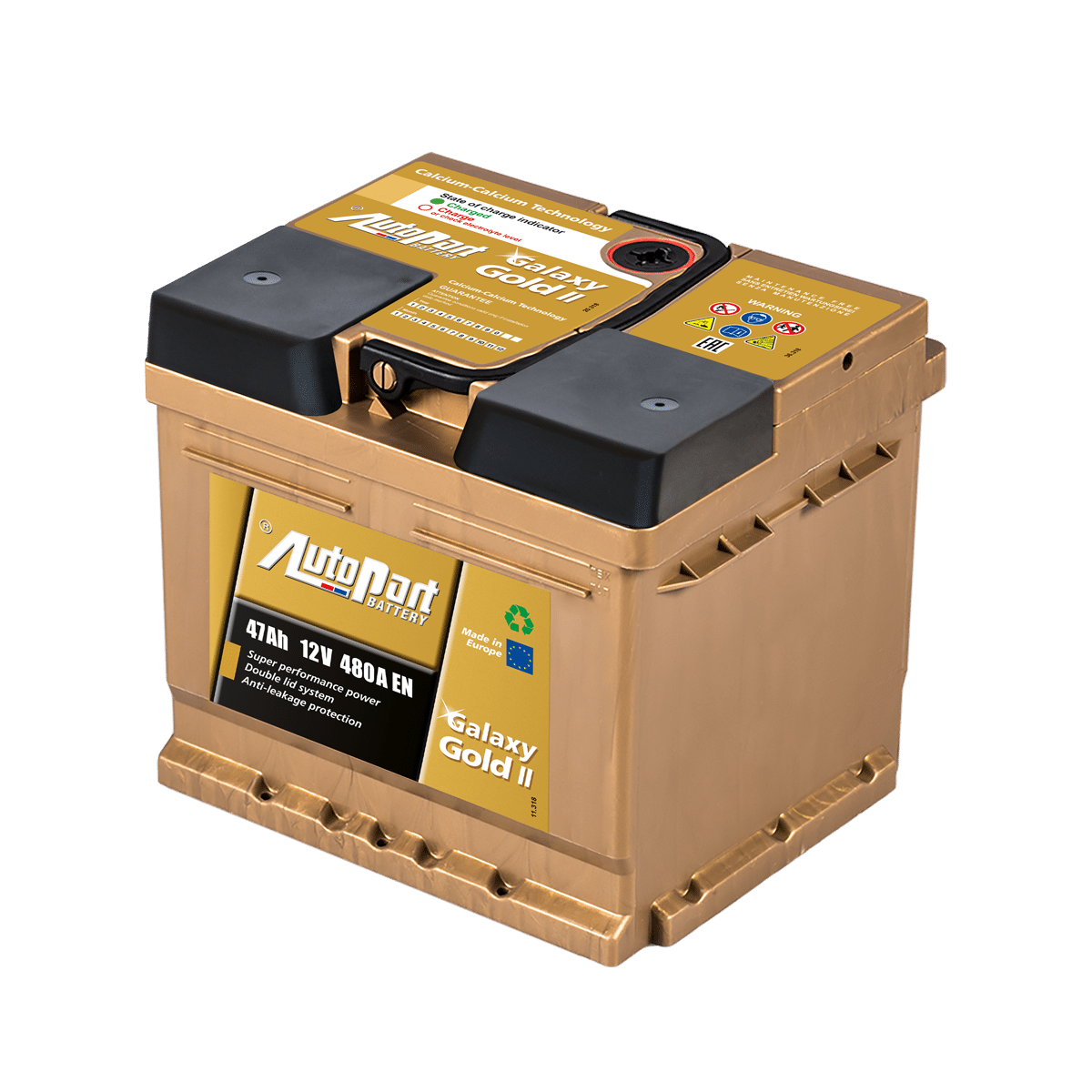 547-160 Akumulator AUTOPART GOLD II 47Ah 480A