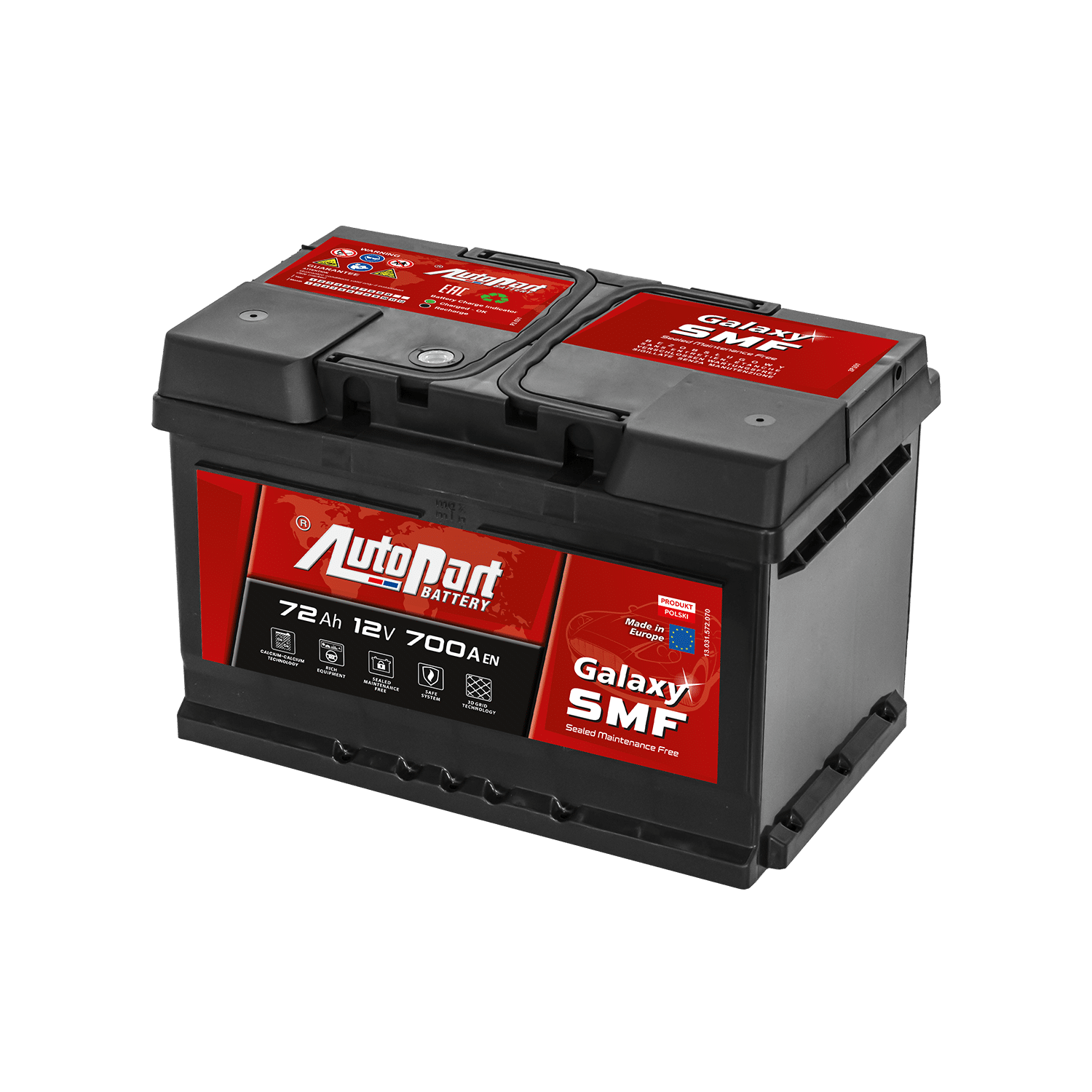 572-397 Akumulator AUTOPART SMF 72Ah 12V 700A R+