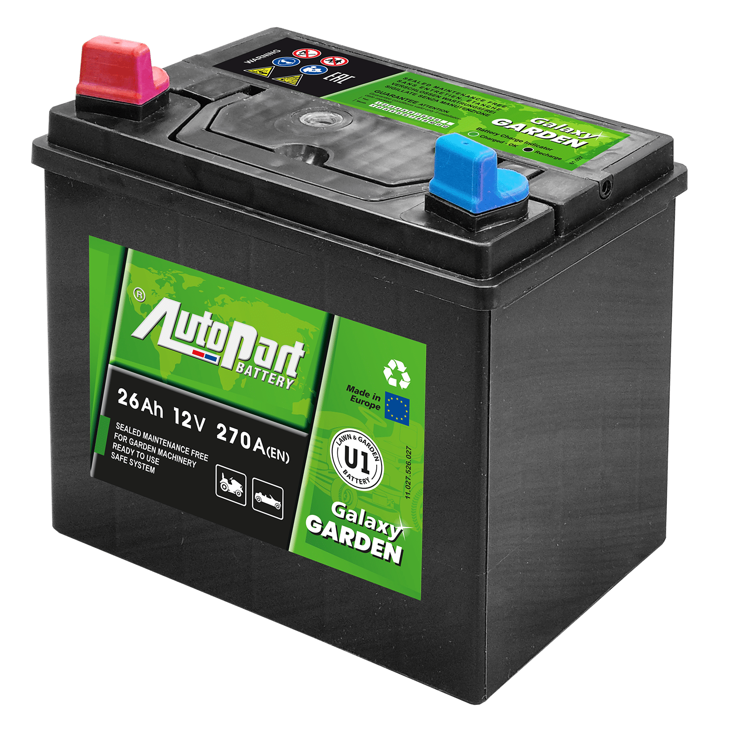 526-U13 Akumulator AUTOPART GARDEN 26Ah 270A L+