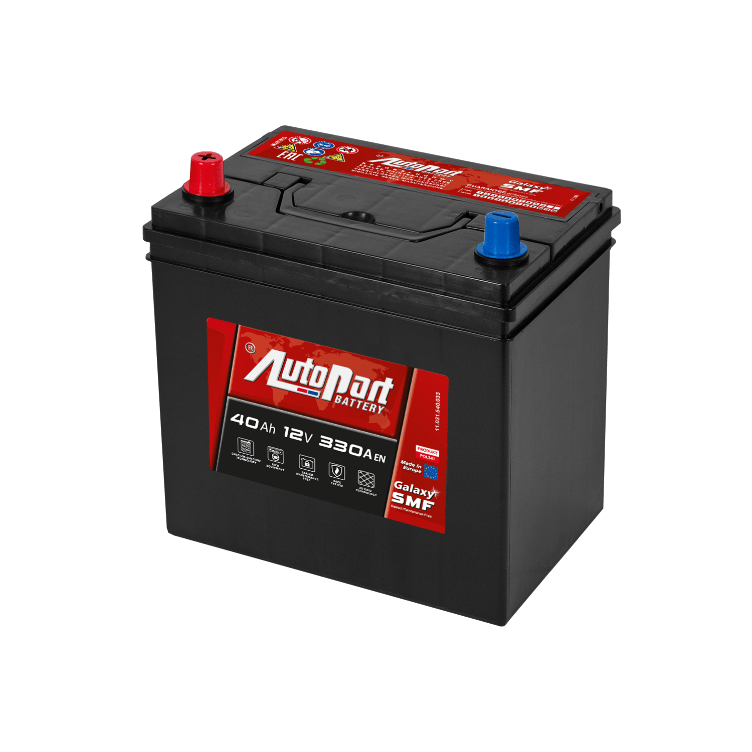 540-091 Akumulator AUTOPART SMF AZJATYCKI 40Ah 330A