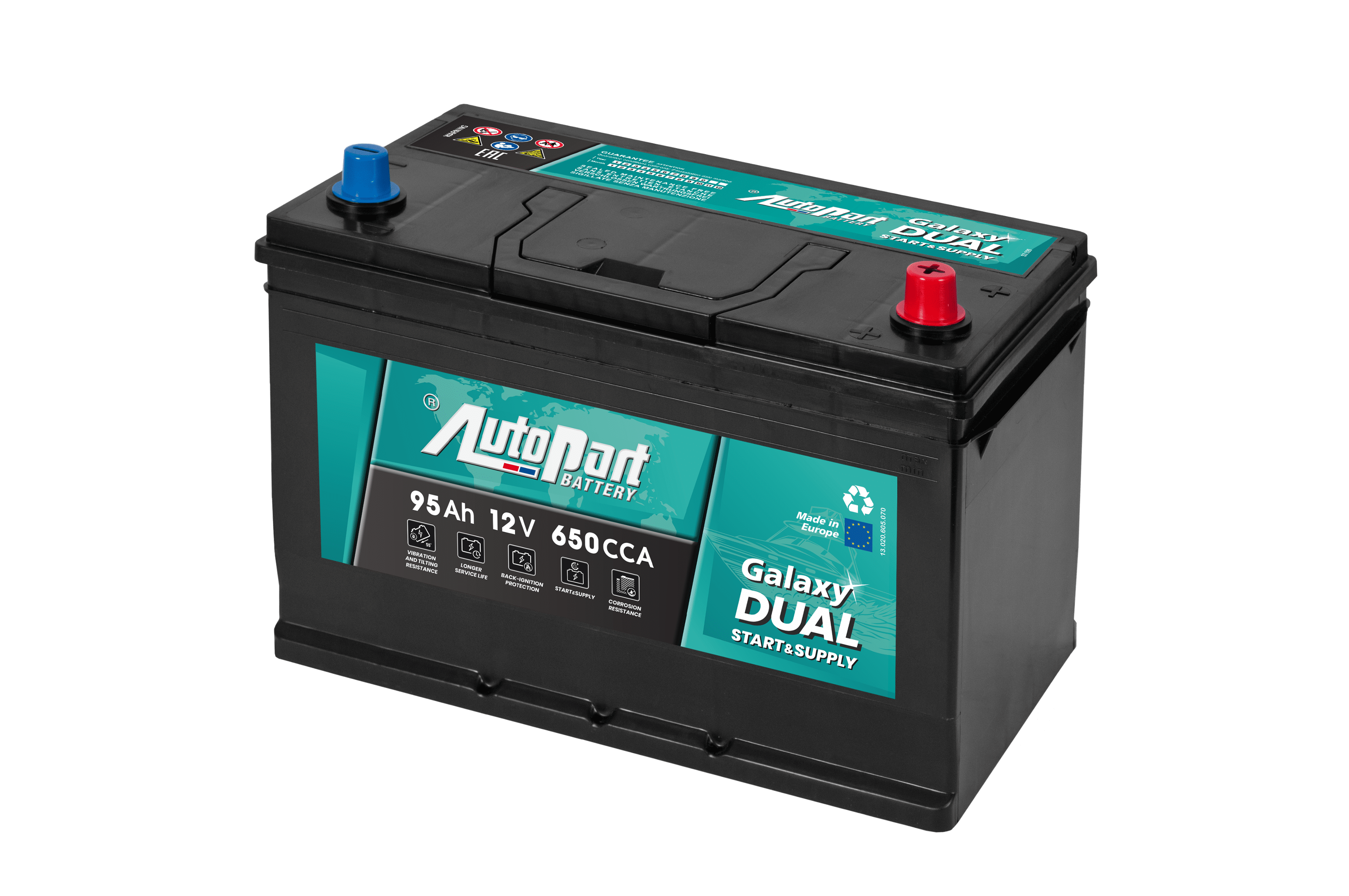 595-025 Akumulator AUTOPART DUAL 95Ah 650A