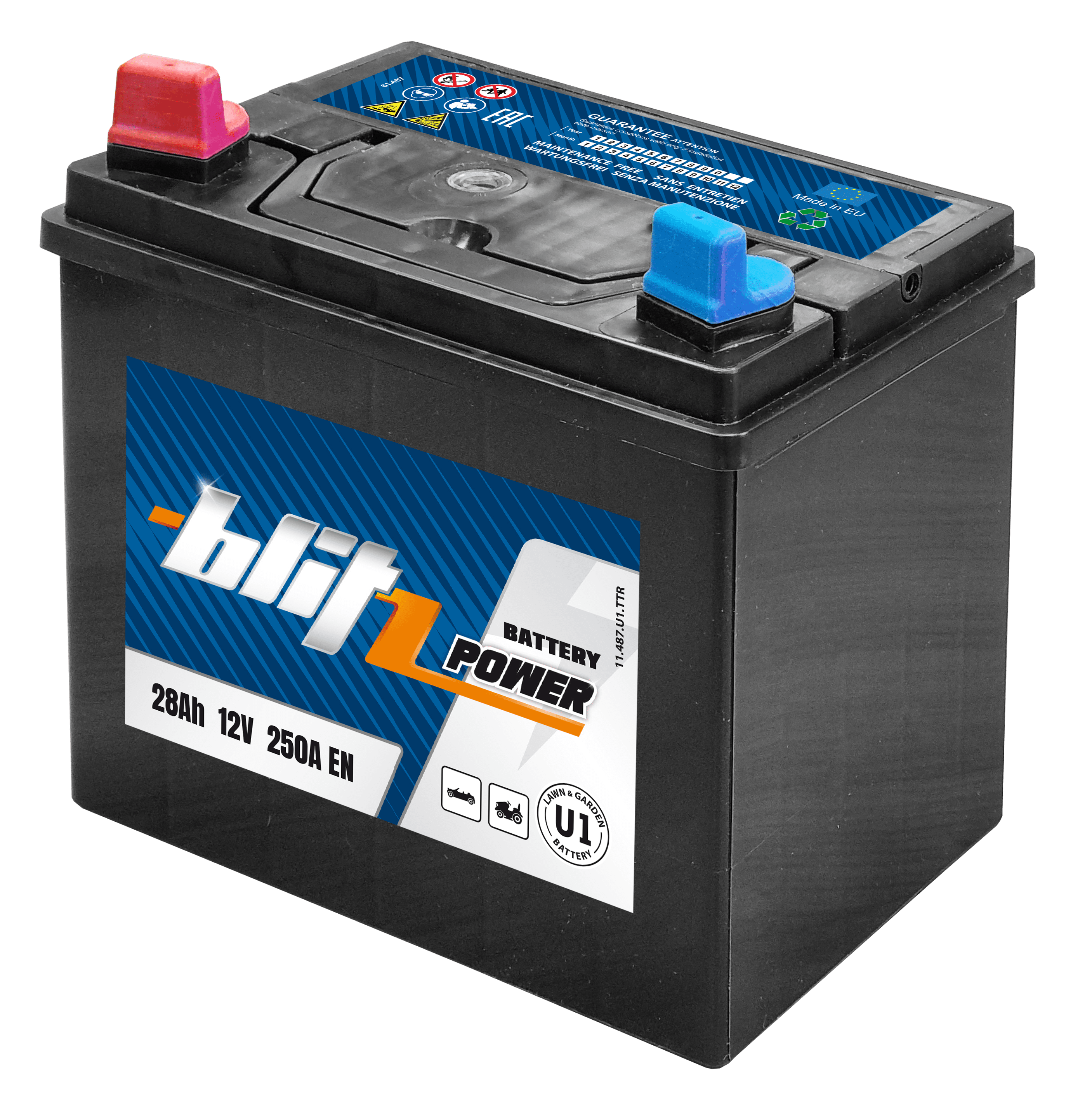 Akumulator BLITZ GARDEN 28Ah/12V 250A P+