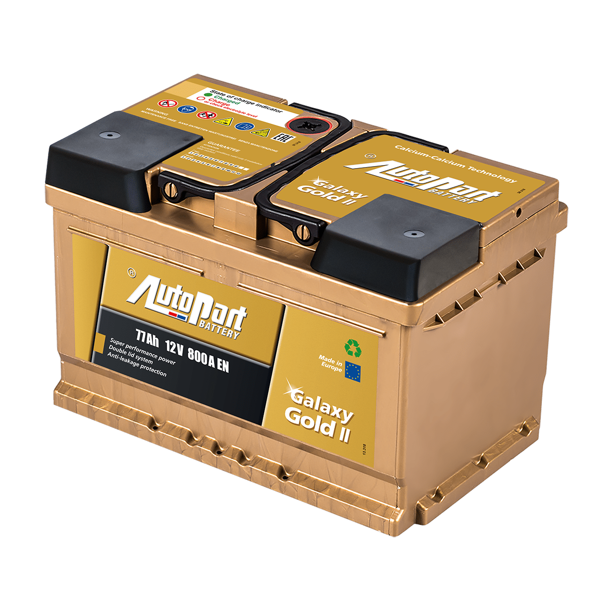 577-360 Akumulator AUTOPART GOLD II 77Ah 800A