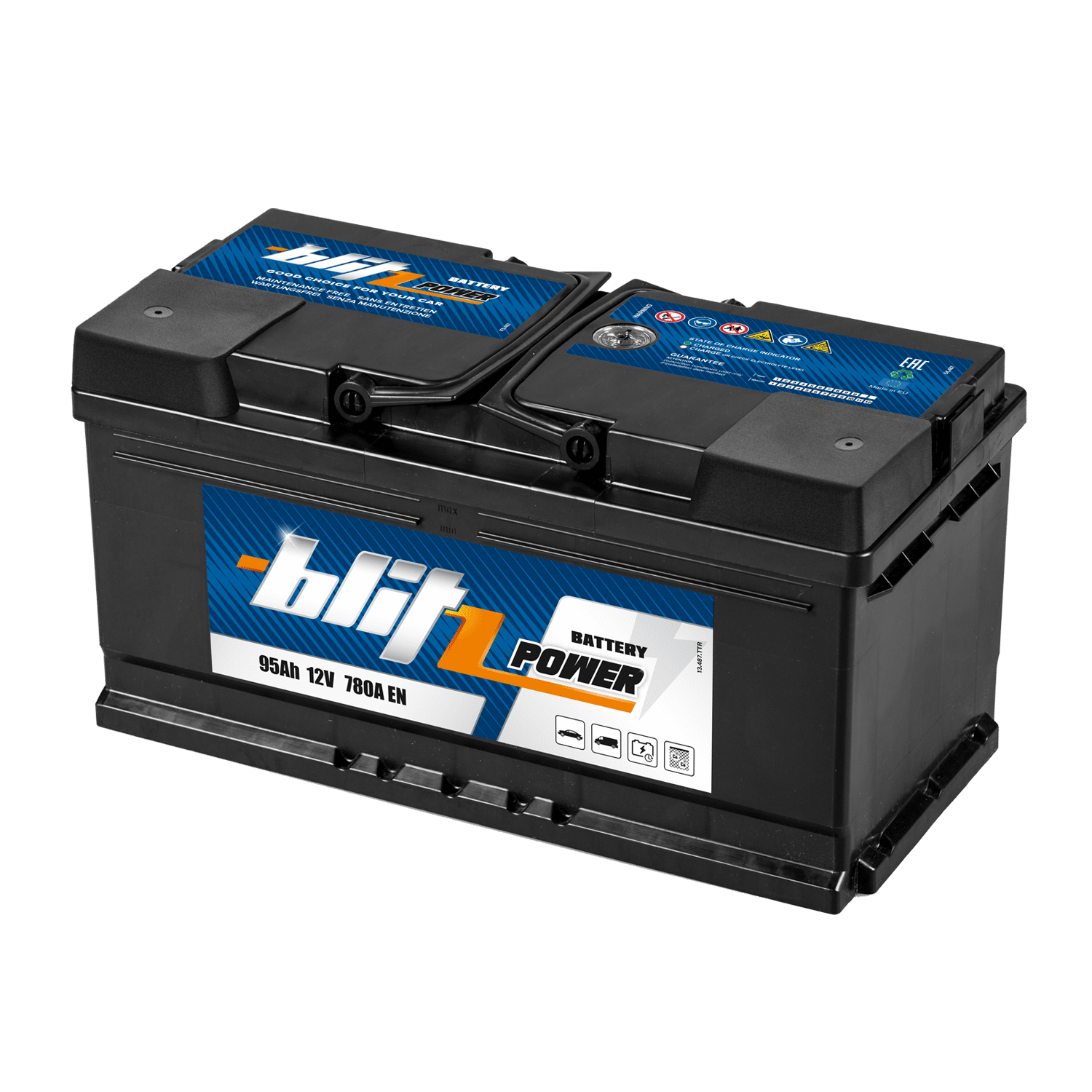 Akumulator BLITZ 95AH/12V 780A P+